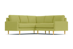 Scott 2pc L-Sectional w/ Loveseat :: Leg Finish: Natural