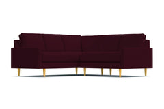 Scott 2pc L-Sectional w/ Loveseat :: Leg Finish: Natural