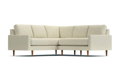 Sofa Leg Apt2B :: 2pc L-Sectional Finish: - Scott Pecan