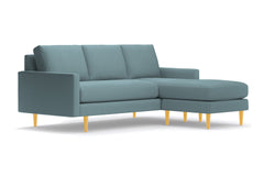 Scott Reversible Chaise Sofa :: Leg Finish: Natural