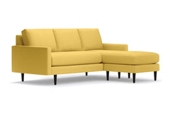 Scott Reversible Chaise Sofa :: Leg Finish: Espresso