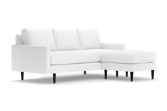 Scott Reversible Chaise Sofa :: Leg Finish: Espresso