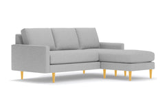 Scott Reversible Chaise Sofa :: Leg Finish: Natural