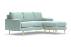 Scott Reversible Chaise Sofa :: Leg Finish: Natural