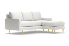 Scott Reversible Chaise Sofa :: Leg Finish: Natural