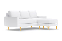 Scott Reversible Chaise Sofa :: Leg Finish: Natural