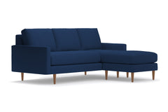 Scott Reversible Chaise Sofa :: Leg Finish: Pecan