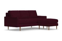 Scott Reversible Chaise Sofa :: Leg Finish: Pecan