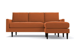 Scott Reversible Chaise Sofa :: Leg Finish: Espresso