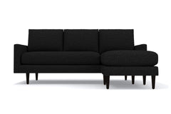 Scott Reversible Chaise Sofa :: Leg Finish: Espresso