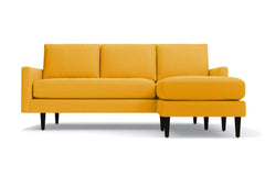 Scott Reversible Chaise Sofa :: Leg Finish: Espresso