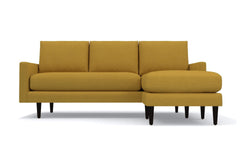 Scott Reversible Chaise Sofa :: Leg Finish: Espresso