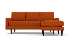 Scott Reversible Chaise Sofa :: Leg Finish: Espresso