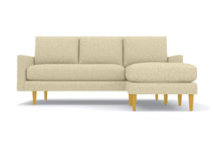 Scott Reversible Chaise Sofa :: Leg Finish: Natural