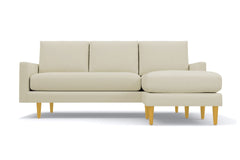 Scott Reversible Chaise Sofa :: Leg Finish: Natural