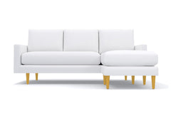 Scott Reversible Chaise Sofa :: Leg Finish: Natural