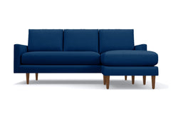 Scott Reversible Chaise Sofa :: Leg Finish: Pecan