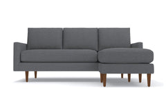 Scott Reversible Chaise Sofa :: Leg Finish: Pecan