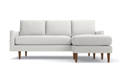 Scott Reversible Chaise Sofa :: Leg Finish: Pecan