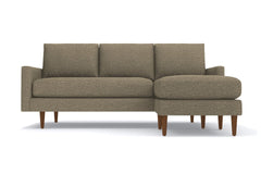 Scott Reversible Chaise Sofa :: Leg Finish: Pecan