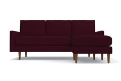 Scott Reversible Chaise Sofa :: Leg Finish: Pecan