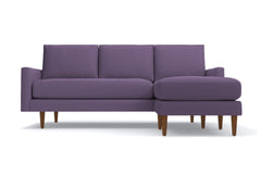 Scott Reversible Chaise Sofa :: Leg Finish: Pecan