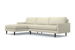 Scott 2pc Sectional Sofa :: Leg Finish: Espresso / Configuration: LAF - Chaise on the Left