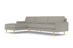 Scott 2pc Sectional Sofa :: Leg Finish: Natural / Configuration: LAF - Chaise on the Left