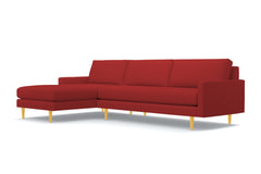 Scott 2pc Sectional Sofa :: Leg Finish: Natural / Configuration: LAF - Chaise on the Left