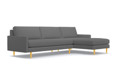 Scott 2pc Sectional Sofa :: Leg Finish: Natural / Configuration: RAF - Chaise on the Right