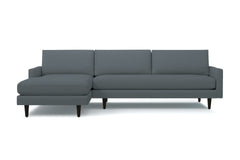 Scott 2pc Sectional Sofa :: Leg Finish: Espresso / Configuration: LAF - Chaise on the Left