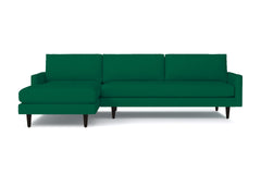 Scott 2pc Sectional Sofa :: Leg Finish: Espresso / Configuration: LAF - Chaise on the Left