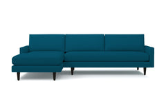 Scott 2pc Sectional Sofa :: Leg Finish: Espresso / Configuration: LAF - Chaise on the Left