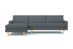 Scott 2pc Sectional Sofa :: Leg Finish: Natural / Configuration: LAF - Chaise on the Left