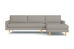 Scott 2pc Sectional Sofa :: Leg Finish: Natural / Configuration: RAF - Chaise on the Right