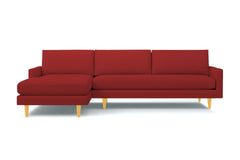 Scott 2pc Sectional Sofa :: Leg Finish: Natural / Configuration: LAF - Chaise on the Left