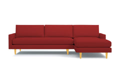 Scott 2pc Sectional Sofa :: Leg Finish: Natural / Configuration: RAF - Chaise on the Right