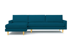 Scott 2pc Sectional Sofa :: Leg Finish: Natural / Configuration: LAF - Chaise on the Left