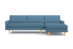 Scott 2pc Sectional Sofa :: Leg Finish: Natural / Configuration: RAF - Chaise on the Right