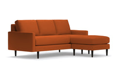 Scott Reversible Chaise Sofa :: Leg Finish: Espresso