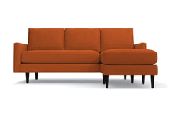 Scott Reversible Chaise Sofa :: Leg Finish: Espresso