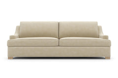 Soto Queen Size Sleeper Sofa Bed :: Leg Finish: Weathered Oak / Sleeper Option: Deluxe Innerspring Mattress