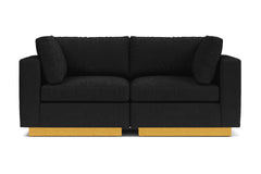 Taylor Plush 2pc Modular Sofa :: Leg Finish: Natural