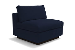 Taylor Plush Armless Seat :: Leg Finish: Espresso