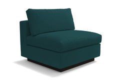 Taylor Plush Armless Seat :: Leg Finish: Espresso