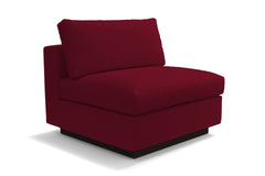Taylor Plush Armless Seat :: Leg Finish: Espresso