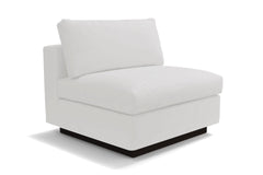 Taylor Plush Armless Seat :: Leg Finish: Espresso