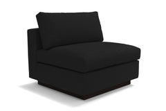 Taylor Plush Armless Seat :: Leg Finish: Espresso