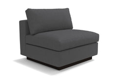 Taylor Plush Armless Seat :: Leg Finish: Espresso