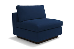 Taylor Plush Armless Seat :: Leg Finish: Espresso